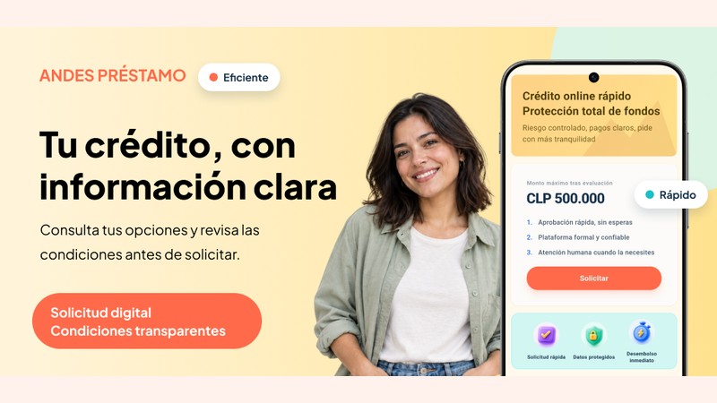 Crédito en línea rápido y transparente