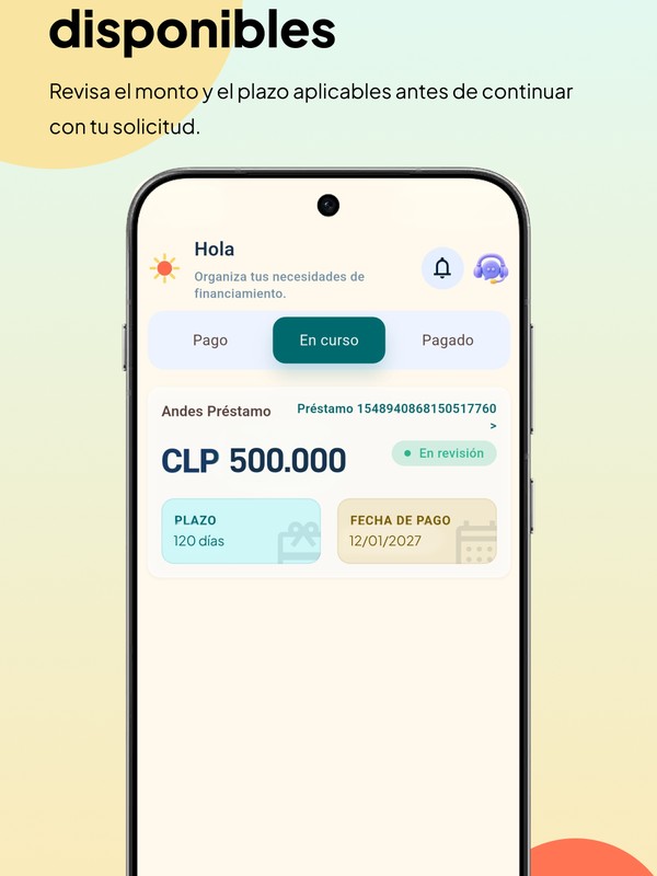 Crédito personal desde tu celular